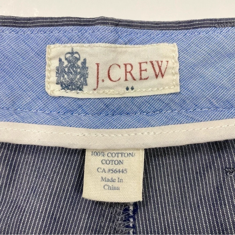 J. Crew Men’s 100% Cotton Blue Shorts Size 35